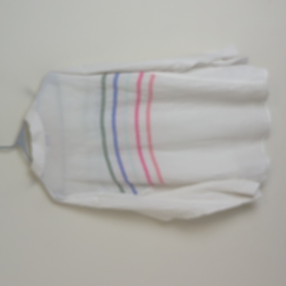 Vineyard Vines Beachy Striped Tunic Button-down Linen Top Women's Medium - Picture 8 of 10